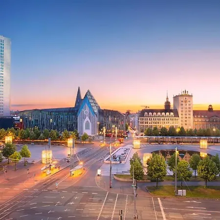 Gemuetliche In Zentrum Mit Terrasse Daire Leipzig